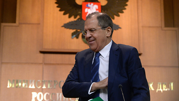 Министр иностранных дел России Сергей Лавров, архивное фото