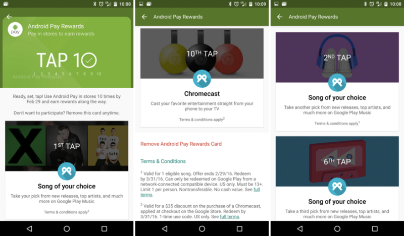 Google Hopes Free Goodies Will Persuade You To Use Android Pay