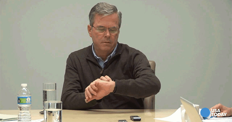 Jeb Bush Shocked His Apple Watch Does More Than Tell Time