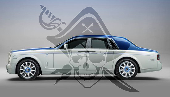 De Rolls-Royce Phantom Nautica: voor échte wegpiraten