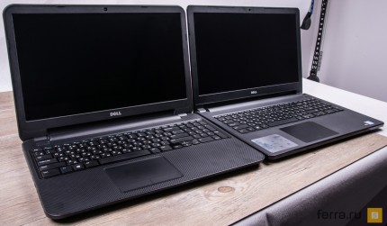 Dell Inspiron в старом (слева) и новом корпусе