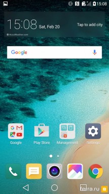 Интерфейс Android 6.0 в LG G5