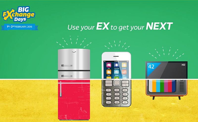 Flipkart Big Exchange Days Deals on Mobiles, TVs, and More