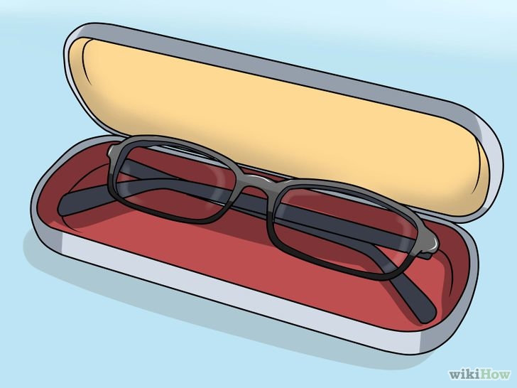 Image titled Avoid Scratching Eyeglasses Step 3
