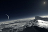 Поверхность Плутона (в представлении художника)