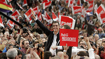 Лидер Испанской социалистической рабочей партии Педро Санчес. Архивное фото.