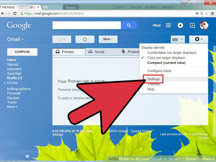 Image titled Access Gmail on Desktop Email Software Step 2