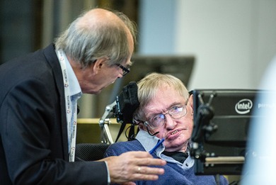 Watch Stephen Hawking's BBC Lectures on Black Holes with Chalkboard Illustrations