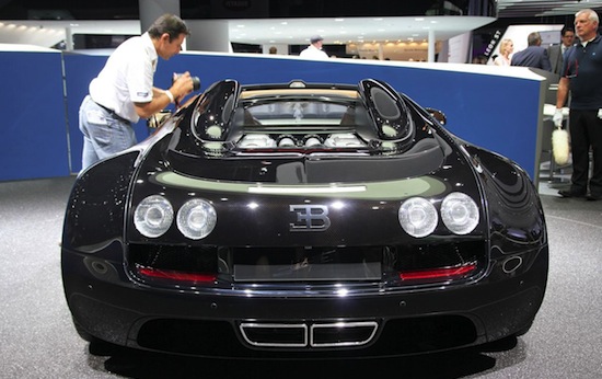 De Bugatti Veyron in naam van Ettore's zoon