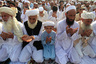 Молитва во время мусульманского праздника Курбан-байрам