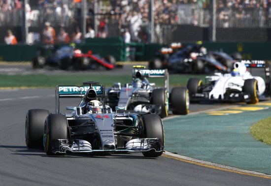 Uitslag Formule 1: Grand Prix van Australië 2015