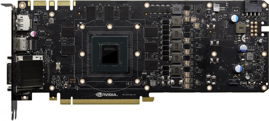 Печатная плата NVIDIA GeForce GTX 1080 Founders Edition