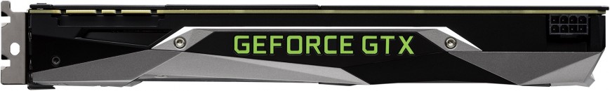 NVIDIA GeForce GTX 1080 Founders Edition, вид сверху