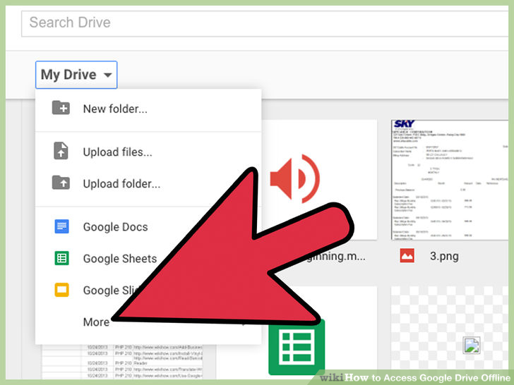 Image titled Access Google Drive Offline Step 3