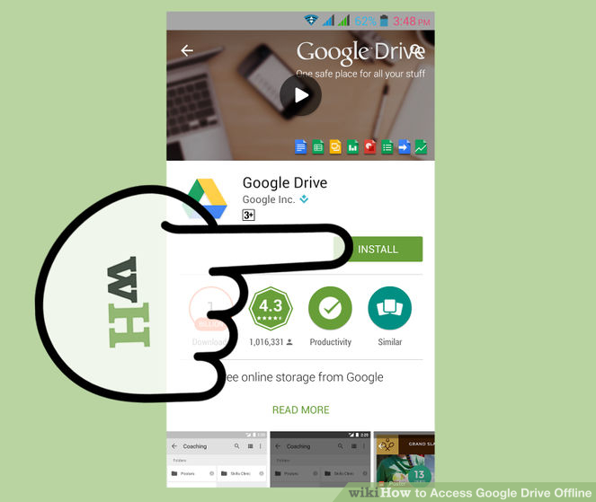 Image titled Access Google Drive Offline Step 7