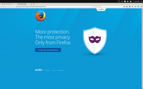 Firefox. Попытка ввести адрес сайта с грохотом разбивается об отсутствие клавиатуры