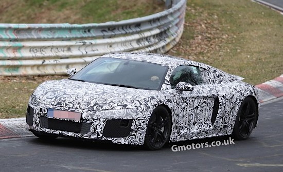 Hier rijdt de nieuwe Audi R8