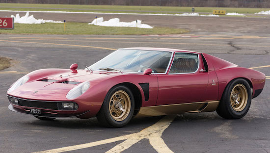 Investeren maarrr! Lamborghini Miura SV Jota staat te koop
