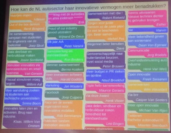 Suggesties innovatie