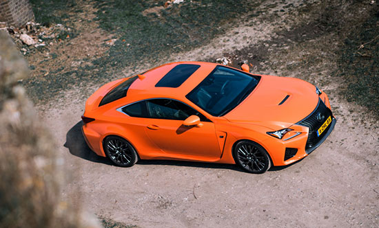 Lexus RC-F rijtest en video