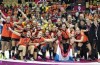 De Fans zijn er klaar voor handbaldames