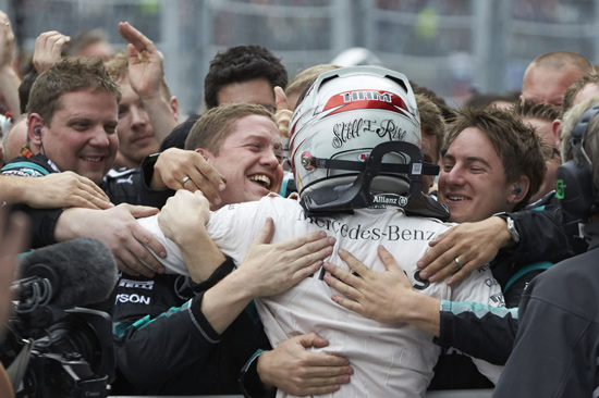 Lewis is wereldkampioen!