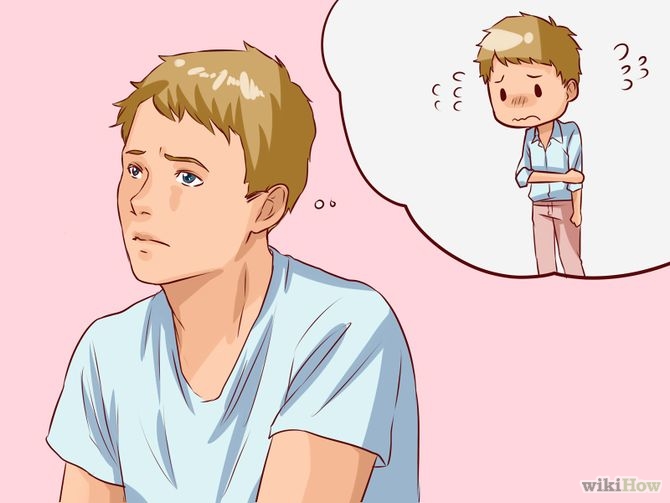 Image titled Accept Being Shy Step 1