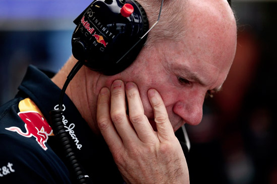 Adrian Newey peinst alles nog eens over