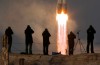 Ce Matin du Lancement Soyuz Faite en toute sécurité En Orbite