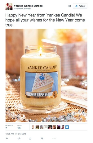 Yankee Candles wish it were 2016 already.