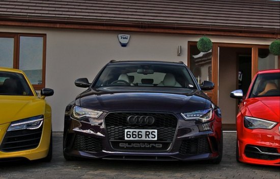 R8 V10 + RS6 + S3
