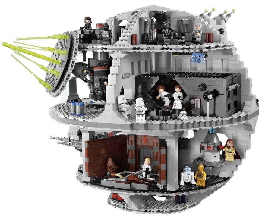 Звезда Смерти из LEGO
