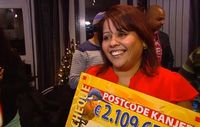 Gisla Thakoer trekt nu een lange neus naar haar ex. 
