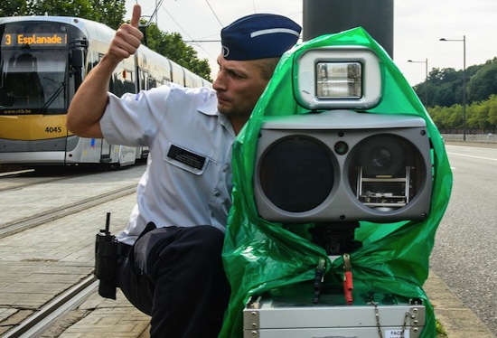 Flitsmeister vanaf vandaag actief in België