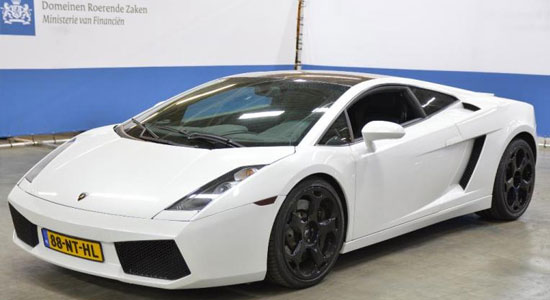 Lamborghini Gallardo bij Domeinen