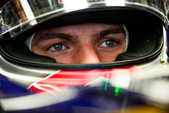 Max Verstappen in Rusland