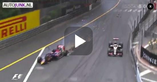 Crash Max Verstappen