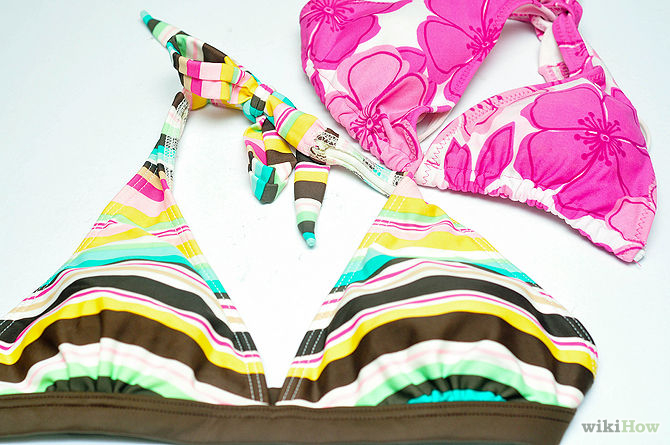 Image titled Accentuate Your Bust With Swimsuit Tops Step 2