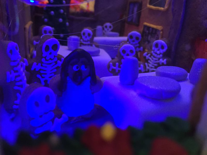 I Hope No One Tries to Hack This Shining-Inspired Gingerbread Hotel to Pieces