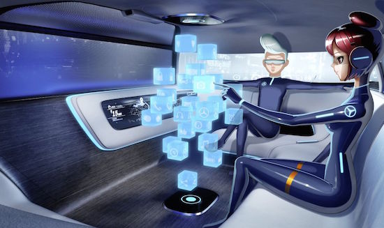 Mercedes Vision Tokyo: het hipsterbusje dat zelf kan rijden