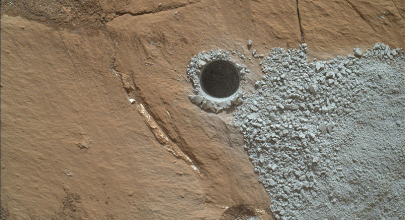 There's a Mystery Lurking in Curiosity's Latest Drillholes
