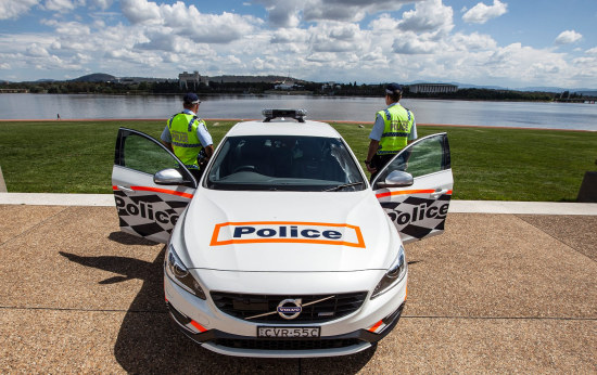 Volvo S60 Polestar in poltieuniform