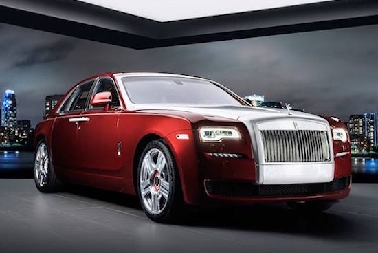 Rolls Royce Ghost Red Diamond