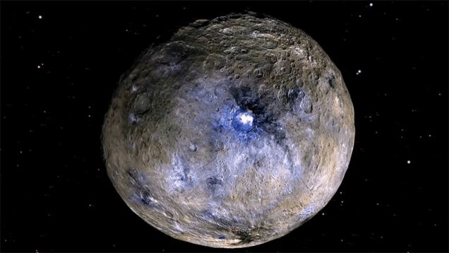 How We Finally Figured Out What These Glowing Spots on Ceres Are