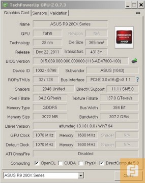 AMD Radeon R9 280X