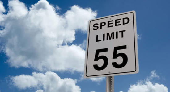 Speed limit 55