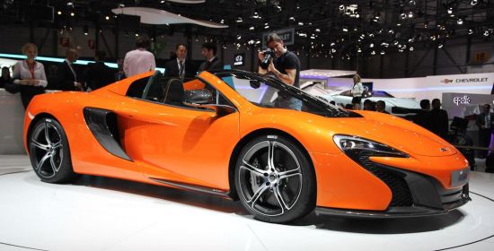 McLaren 650S Spider @ Geneve 2014