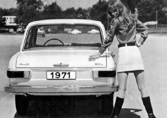 Audi adverteerde zelfs met vrouwen