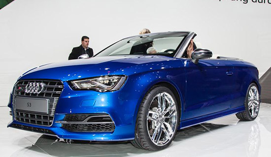 Audi S3 Cabrio is recht door zee