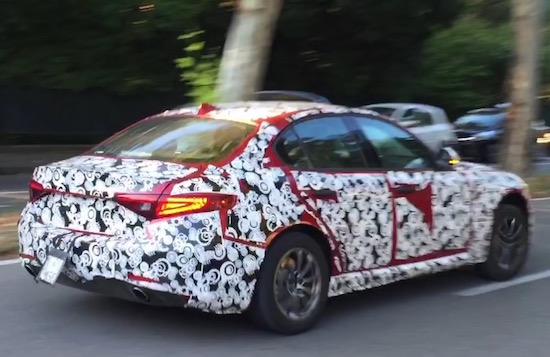 Dit is de basisuitvoering van de Alfa Romeo Giulia